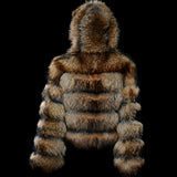 HOODED FOX FUR