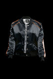 ORANGE & BLACK SIGNATURE BOMBER JACKET