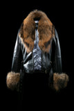 FUR LEATHER JACKET